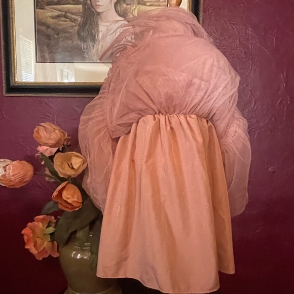 2t brand: special occasion, Pink long sleeve summer/spring dress - Picture 8 of 9